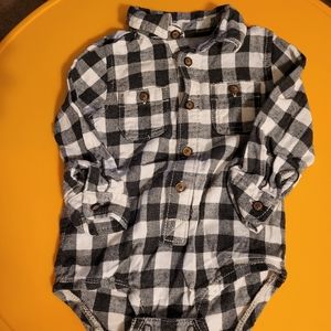 🌑 Kids button up onesis